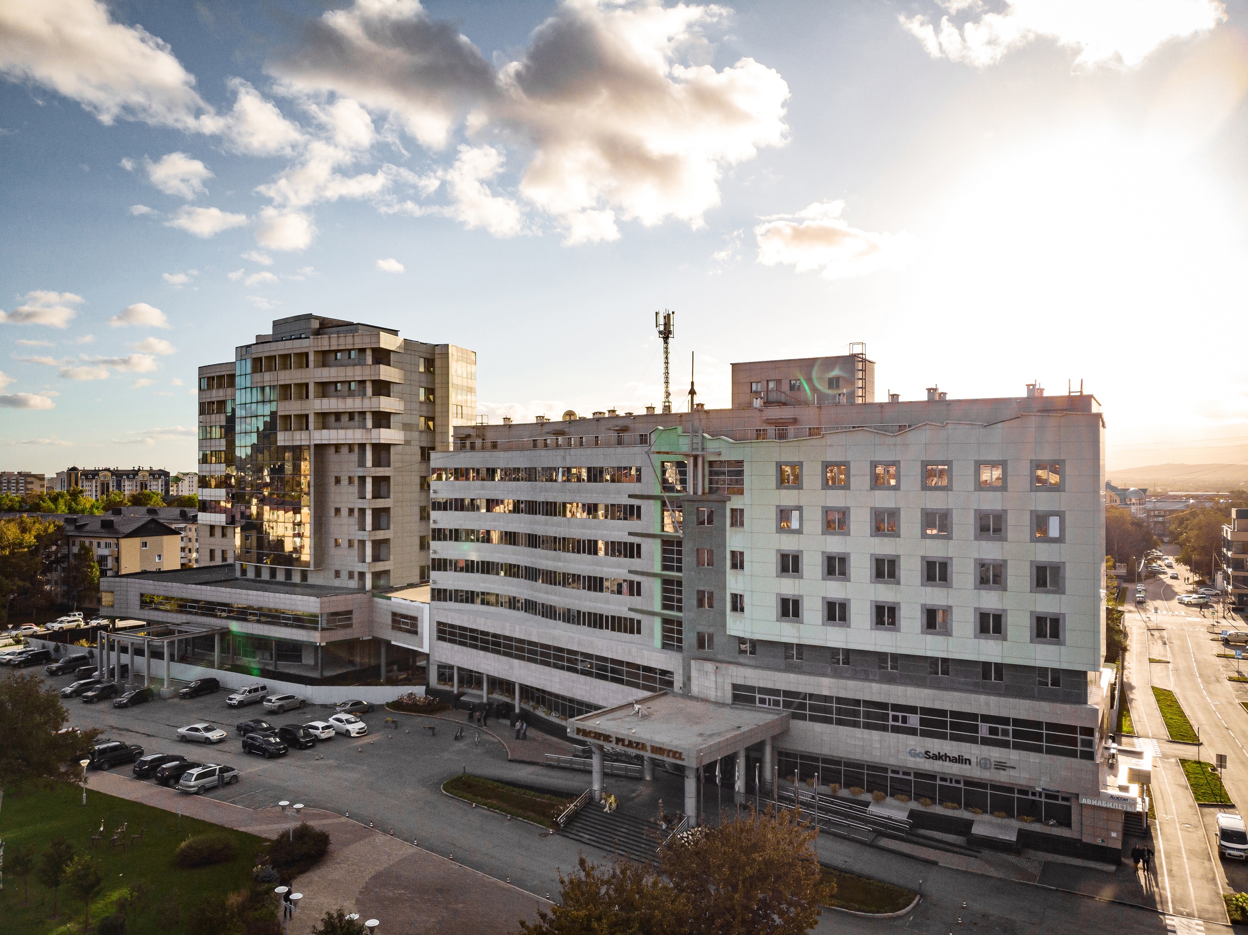 Гостиница Отель Pacific Plaza Sakhalin . Адрес — Сахалинская обл., г. Южно- Сахалинск, пр-кт Мира, д. 172. Фото, режим работы. Сахалин